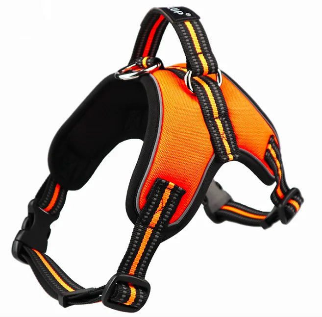 Dog Harness Tailup Pet Products Adjustable Reflective Vest Walking Lead Leash for Puppy Mesh Harness for Small Medium Dog