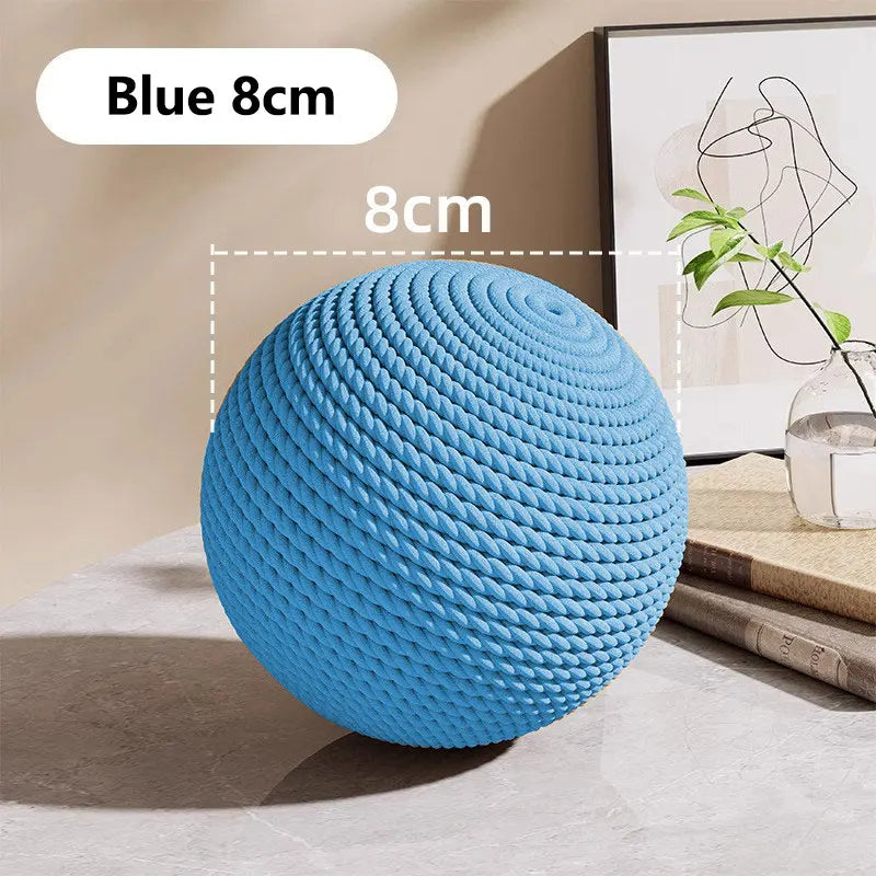 Interactive Sisal Cat Scratching Ball Toy For Kitten Teeth Cleaning Anti Bite Pet Supplies Sounding Toy 10CM  Super Big Cat Ball