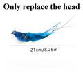 New Handfree Bird Cat Wand with Bell Cat Toys Interactive Powerful Suction Cup for Cats Kitten Hunting Exercise Pet Products