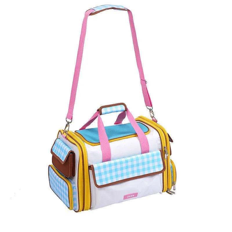 Breathable Pet Carrier Bag Portable Soft Outdoor Walking Travel Carrier Bags for Small Dogs and Cats Pet Products Supplies