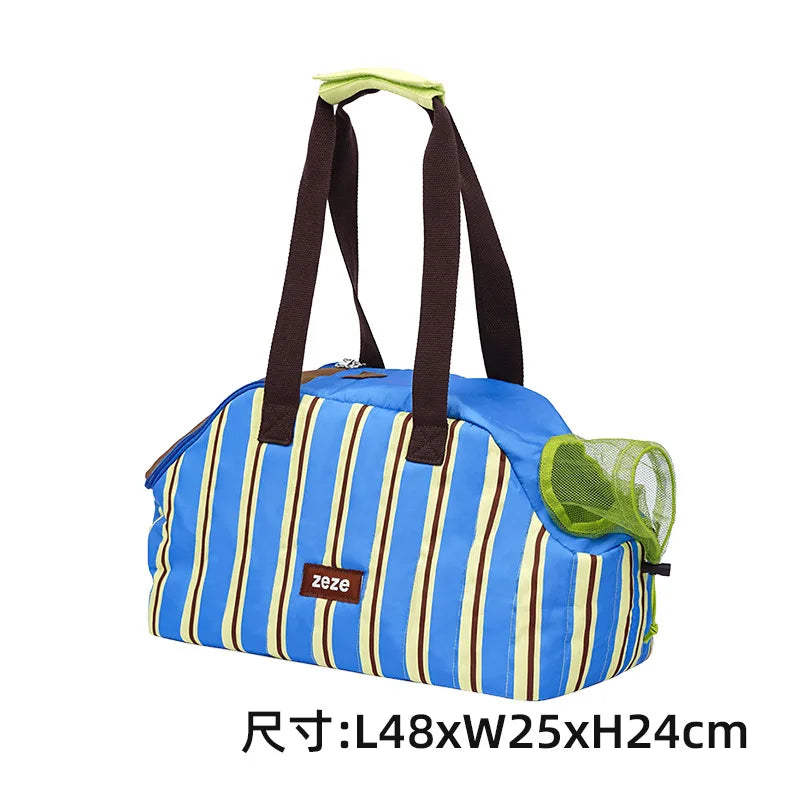 Breathable Pet Carrier Bag Portable Soft Outdoor Walking Travel Carrier Bags for Small Dogs and Cats Pet Products Supplies