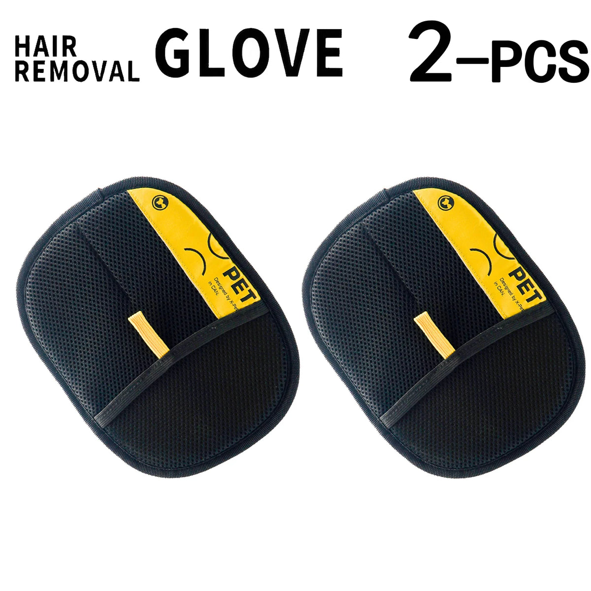 2 in 1 Pet Hair Removal Mitts for Cats Dogs Electrostatic Grooming Glove Reusable Washable with Lint Roller Brush Safe Non Toxic