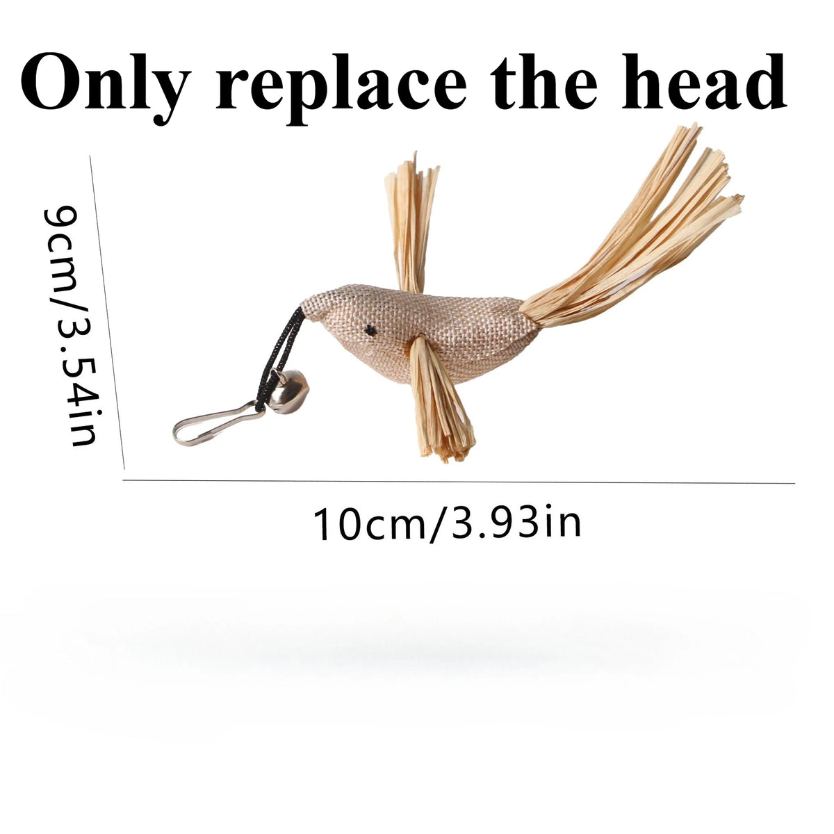 New Handfree Bird Cat Wand with Bell Cat Toys Interactive Powerful Suction Cup for Cats Kitten Hunting Exercise Pet Products
