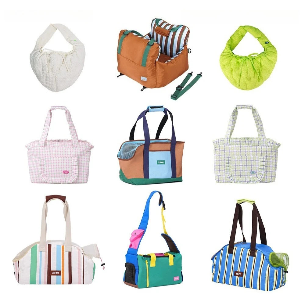 Breathable Pet Carrier Bag Portable Soft Outdoor Walking Travel Carrier Bags for Small Dogs and Cats Pet Products Supplies