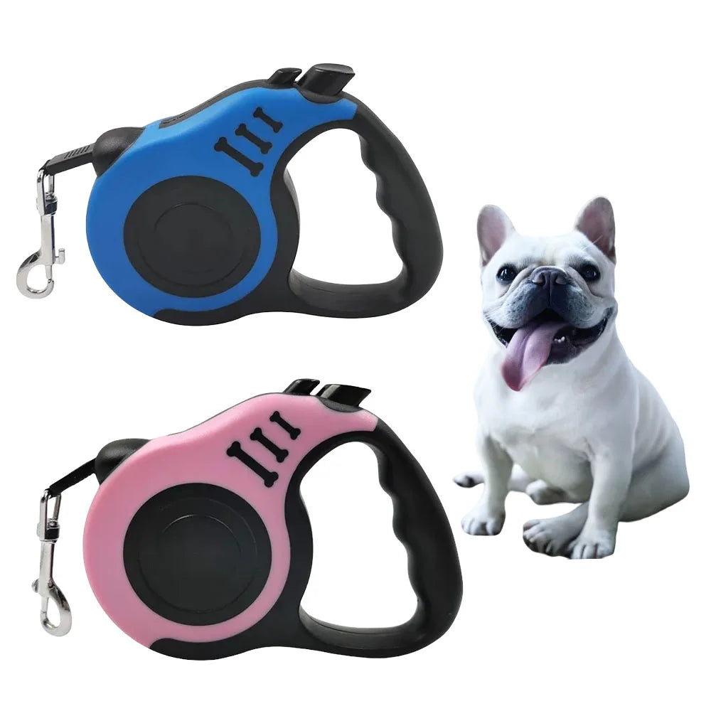 3M Retractable Dog Nylon Leash Pet Leash Traction Rope Belt Automatic Flexible Leash For Small Medium Dog Pet Products