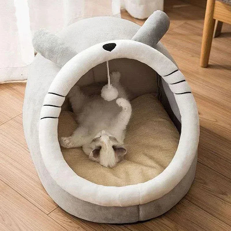Washable Pet Lounger Cushions, Cat Mat Beds, Warm And Soft Baskets, Cozy Warm Cat Kennels House Tents, Small Pet Dogs For Winter