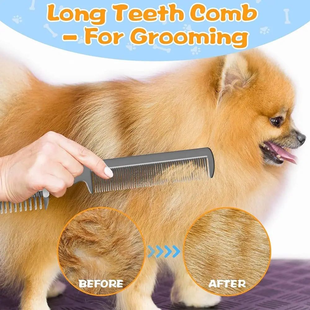 Accessories Cleaning Brush Dogs Razor Comb Safe Durable Pet Razor Comb Universal Pet Hair Cutter