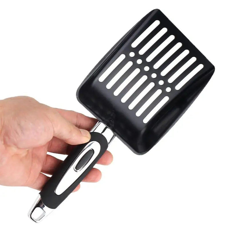 Pet Cleanning Tool Pet Products Metal Long Handle Scoop Cat Sand Cleaning For Dog Cat Clean Feces Supplies Cat Litter Shovel