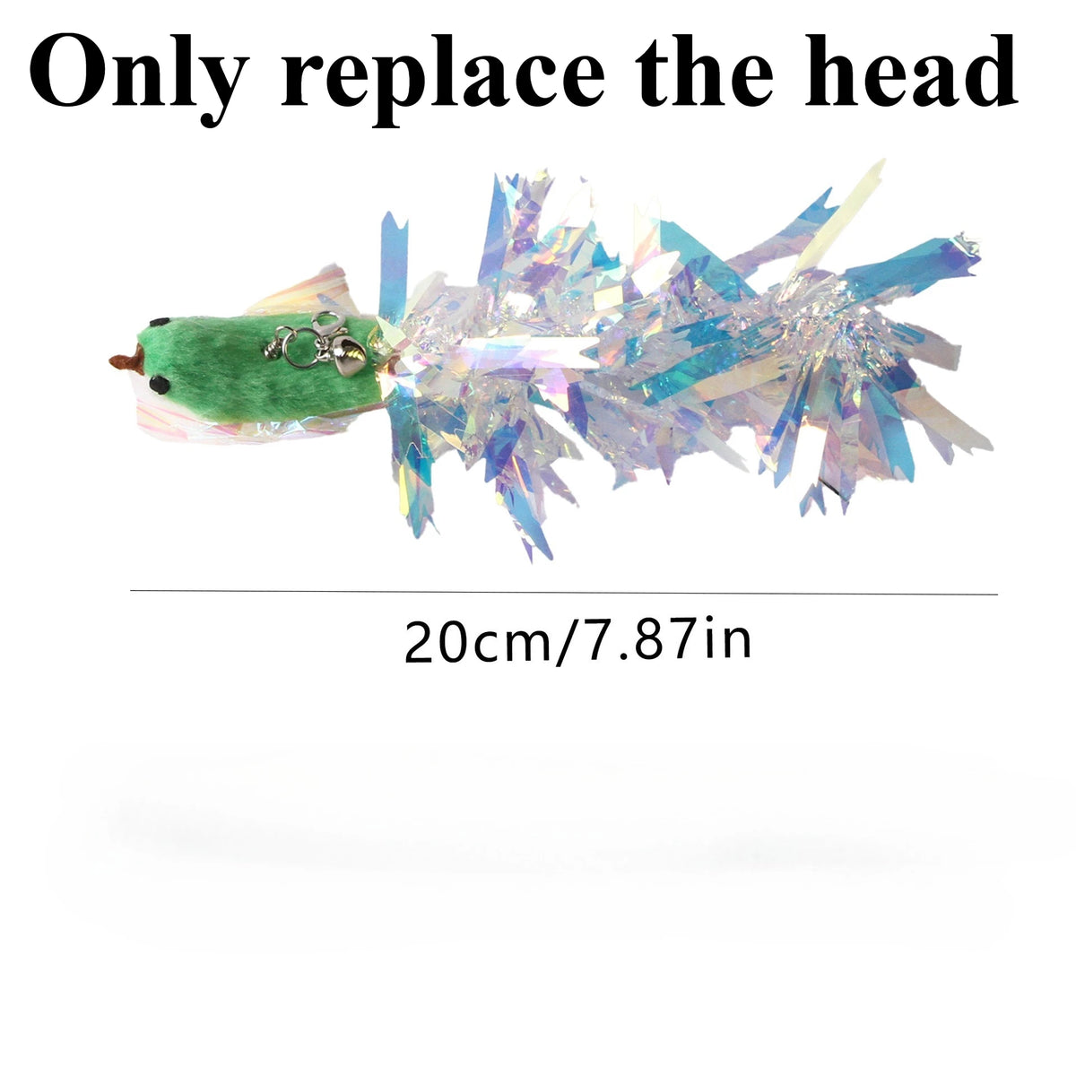 New Handfree Bird Cat Wand with Bell Cat Toys Interactive Powerful Suction Cup for Cats Kitten Hunting Exercise Pet Products