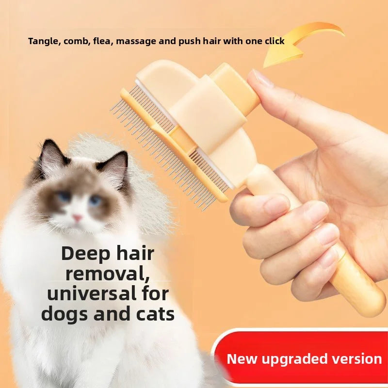 Pet Dog Hair Brush Cat Brush Comb Pets Hair Remover for Dogs Cats Puppy Kitten Grooming Tools Dogs Accessories gato Pet Products