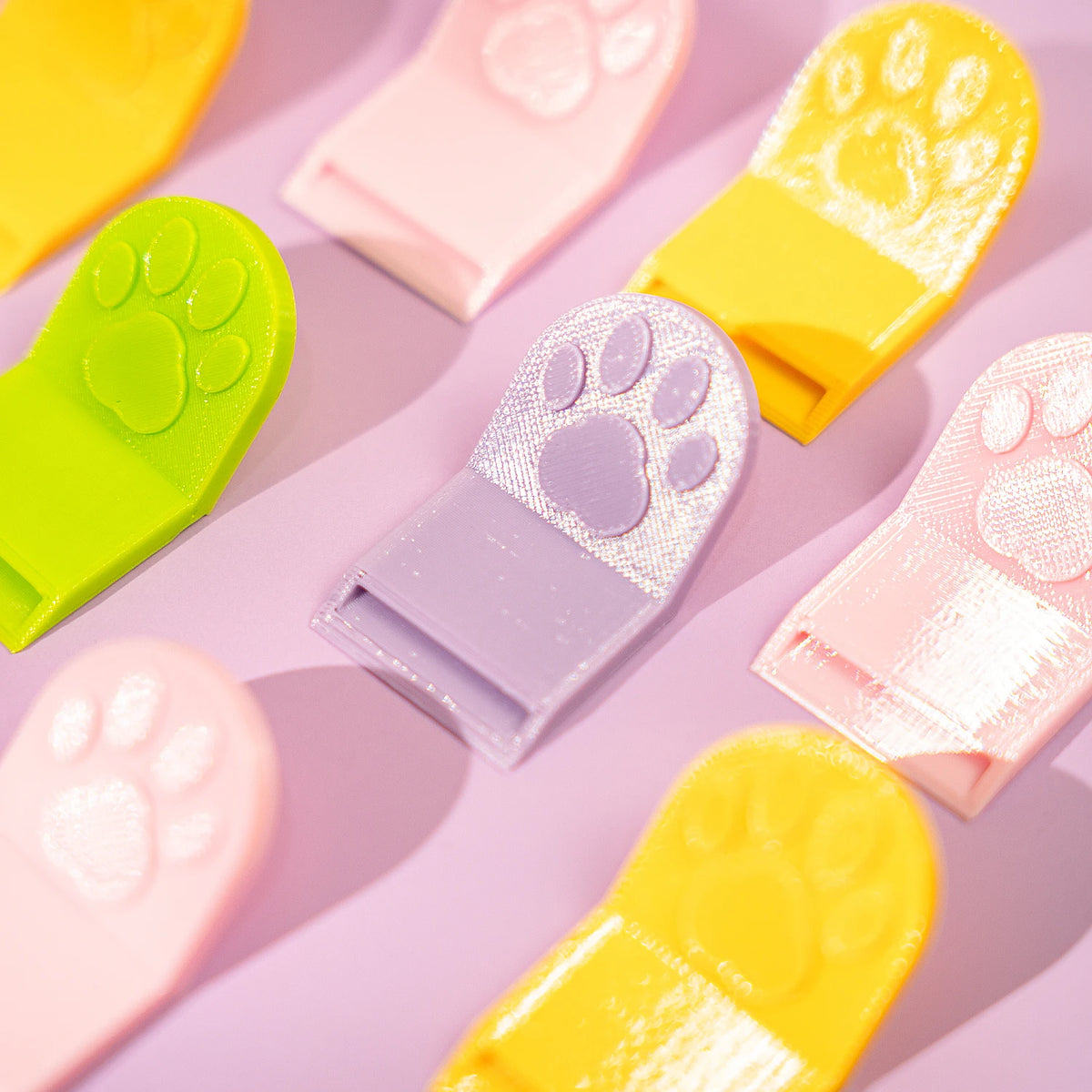 3D Printed Creative Cat Paw Shaped Pet Food Can Opener, Multifunctional Portable Cat Food Can Opener, Safe and Easy to Grip