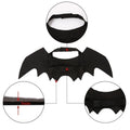 2026 Halloween Cute Pet Clothes Black Bat Wings Harness Costume Halloween Cosplay Cat Dog Halloween Party For Pet Supplies