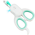 nail supplies Pet Nail Clipper LED UV Light Ultra Bright Sharp Angled Blade Bloodline Protection for Cats Rabbits Small Animals