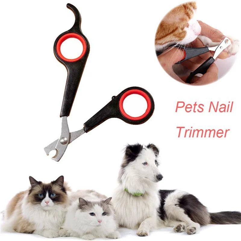 Pet Nail Claw Grooming Scissors Clippers for Dog Cat Gerbil Small Animals Newest Rabbit Home Portable Pet Products Accessories