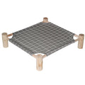 Cat Bed House Outdoor Universal Pet Bed Removable Breathable Pet Hammocks Bed for Cat Small Dog Durable Wood Frame Canvas Beds