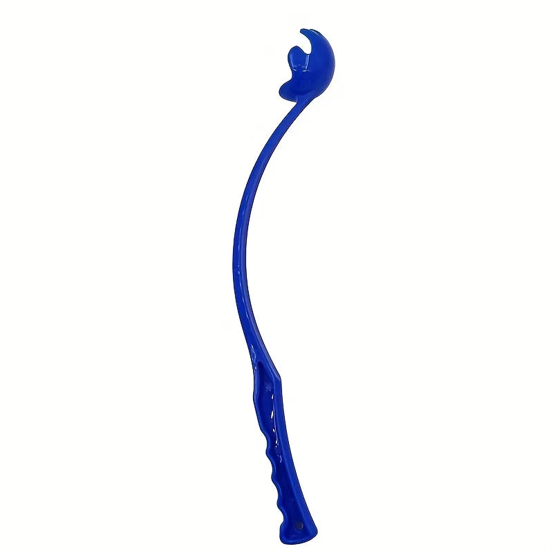 Pet Tennis Ball Launcher Stick - Interactive Outdoor Dog Training Toy, Durable Ball Thrower for Canine Exercise and Play Trainin