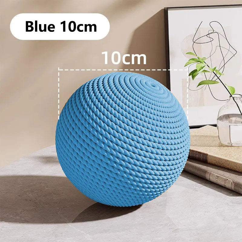Interactive Sisal Cat Scratching Ball Toy For Kitten Teeth Cleaning Anti Bite Pet Supplies Sounding Toy 10CM  Super Big Cat Ball