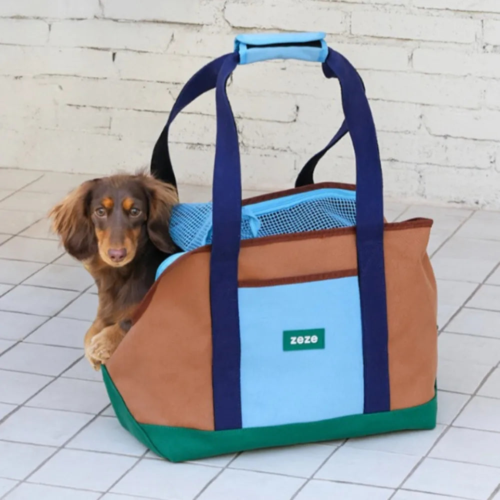 Breathable Pet Carrier Bag Portable Soft Outdoor Walking Travel Carrier Bags for Small Dogs and Cats Pet Products Supplies