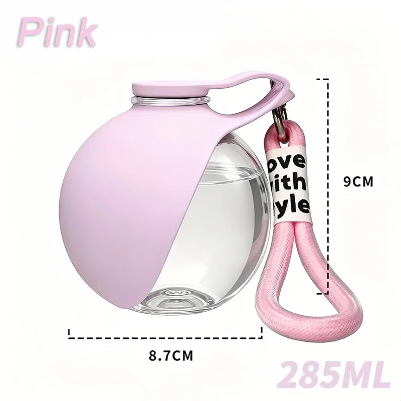 285/545ML Leak-Proof Feeder Dogs Bottle For Outdoor Small Dog Portable Dog Drinker 2-in-1 Silicon Lightweight Pet Supplies