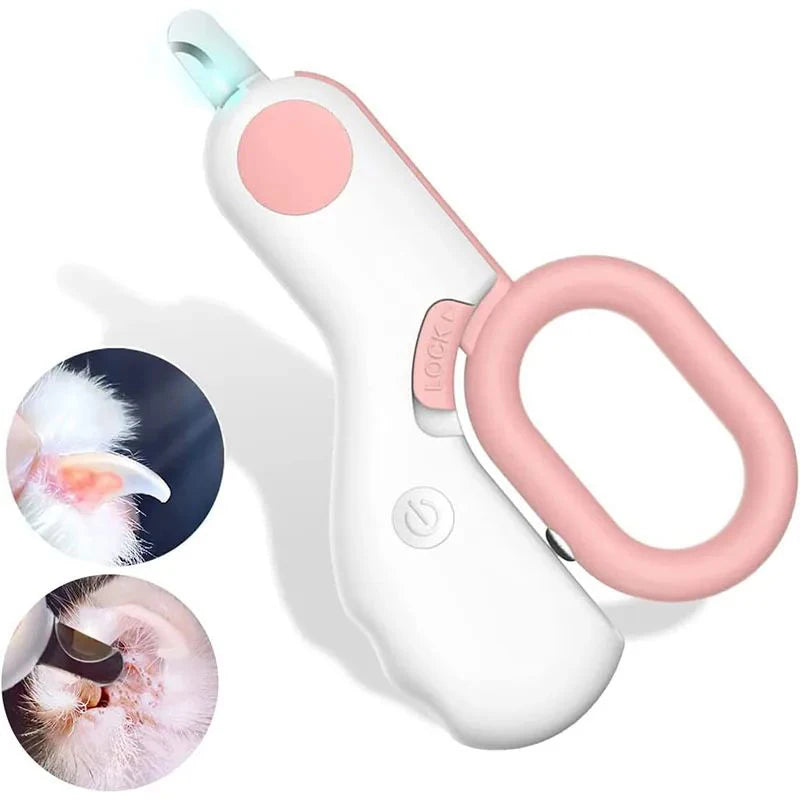 Pet Nail Clippers for Cats and Dogs, Professional Pet Nail Trimmers with Safety Lock, Small Dog and Cat Grooming Tools