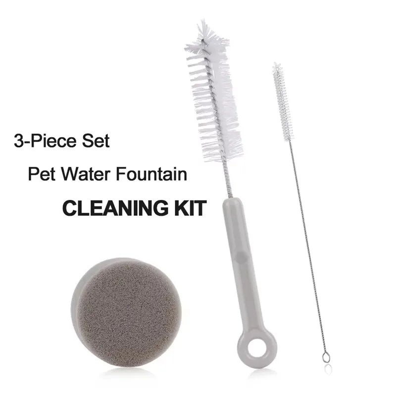 Cat Water Fountain Accessories Cleaning Brush Set for Pet Water Dispenser Pump Pipe Tube Bottle Cup Kettle  Cleaner Dispenser