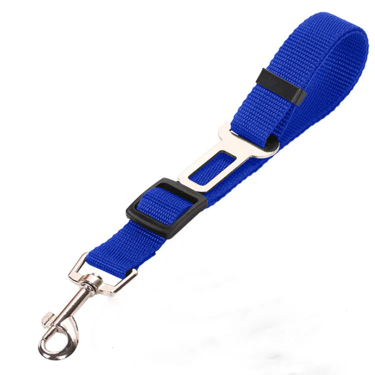 Pet Cat Dog Car Seat Belt Adjustable Safety Travel Clip Reflective Elastic Traction Rope French Bulldog Dog Accessories Supplies
