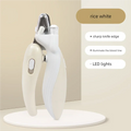 Professional Pet Nail Clippers for Dogs Cats & Small Animals LED Light Included Paw Nail Tri Animals Paw Nail Trimmer Pet Supply
